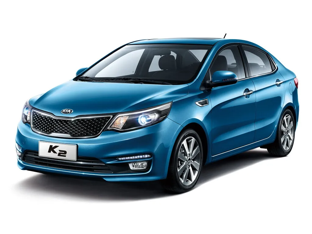 Kia K2 рестайлинг 2015, седан, 1 поколение, QB (04.2015 - 11.2017)