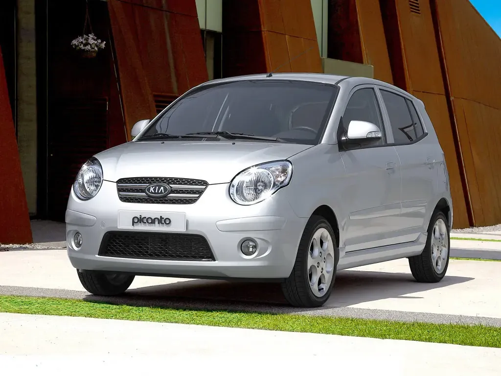 Kia Picanto рестайлинг 2007, хэтчбек 5 дв., 1 поколение, SA (12.2007 - 03.2010)
