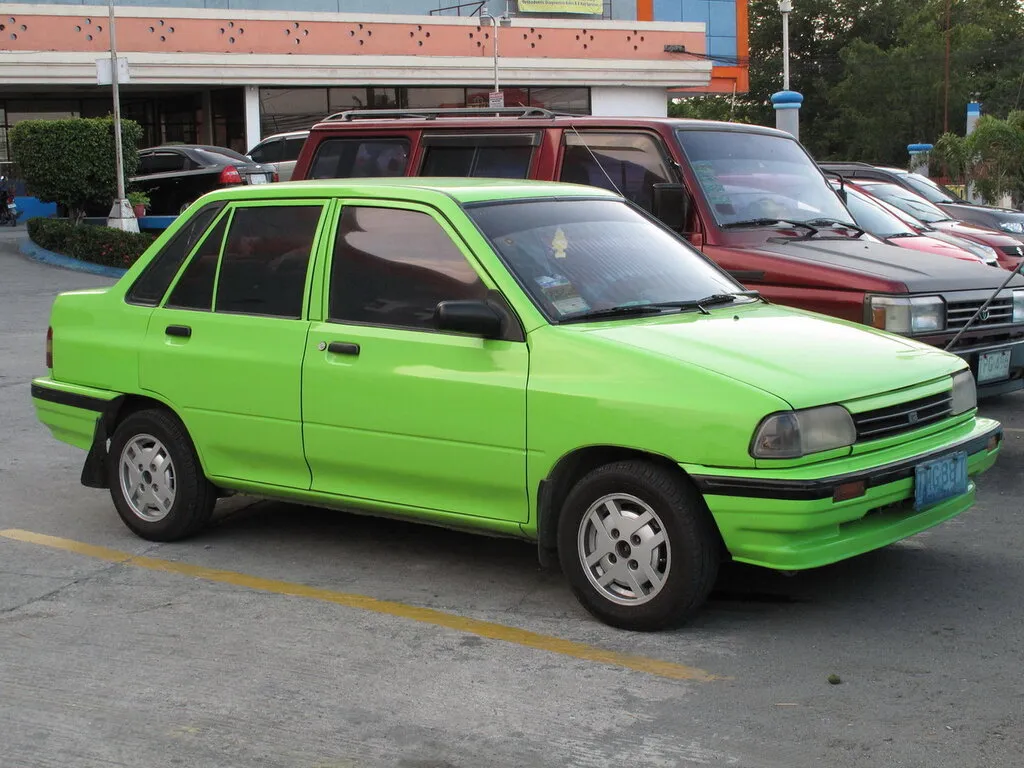 Kia Pride рестайлинг 1993, седан, 1 поколение (11.1993 - 01.2000)