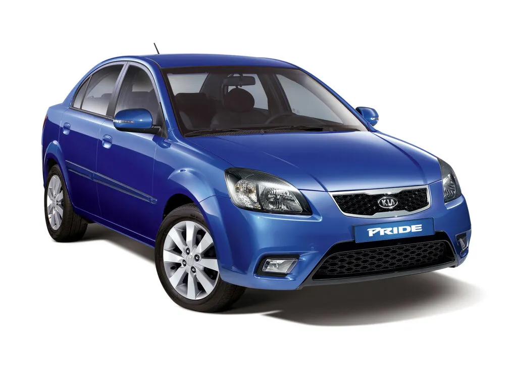 Kia Pride рестайлинг 2009, седан, 2 поколение, JB (07.2009 - 09.2011)