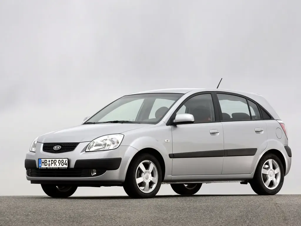 Kia Rio 2005, хэтчбек 5 дв., 2 поколение, JB (03.2005 - 08.2009)