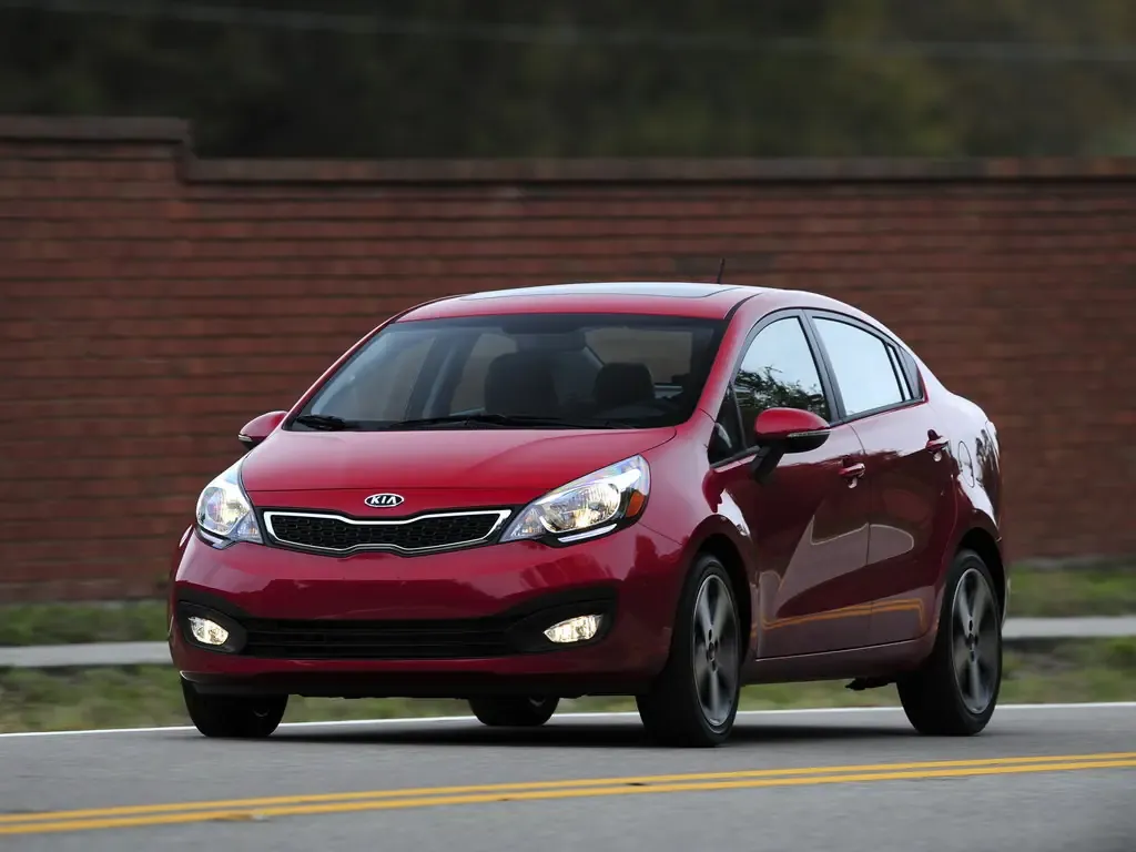 Kia Rio 2011, седан, 3 поколение, UB (03.2011 - 03.2015)