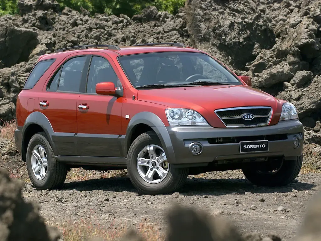 Kia Sorento 2002, джип/suv 5 дв., 1 поколение, BL (02.2002 - 03.2006)