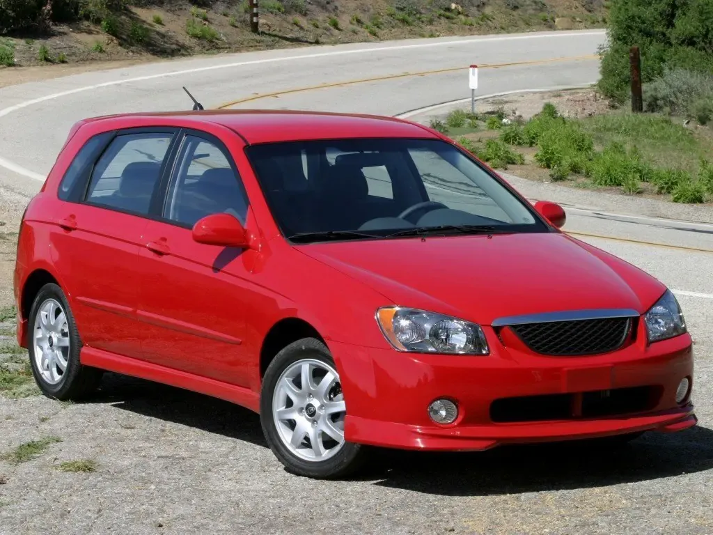 Kia Spectra 2004, хэтчбек 5 дв., 2 поколение, LD (03.2004 - 09.2006)