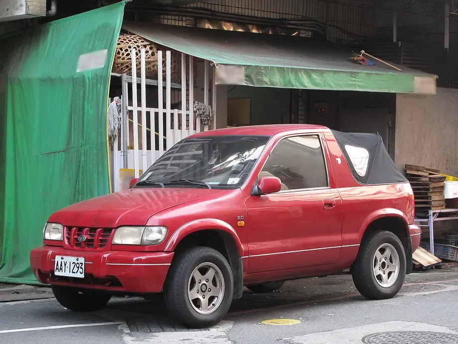 Kia Sportage рестайлинг 1998, джип/suv 3 дв., 1 поколение, JA (07.1998 - 06.2002)