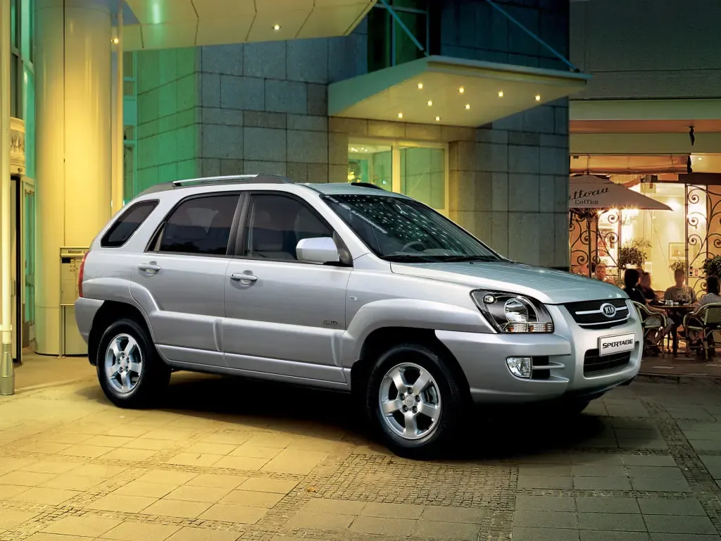 Kia Sportage рестайлинг 2007, джип/suv 5 дв., 2 поколение, JE (04.2007 - 03.2008)