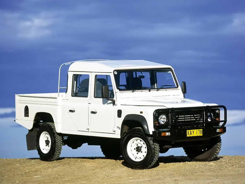 Land Rover Defender 1990, пикап, 1 поколение, 130 (09.1990 - 08.2007)