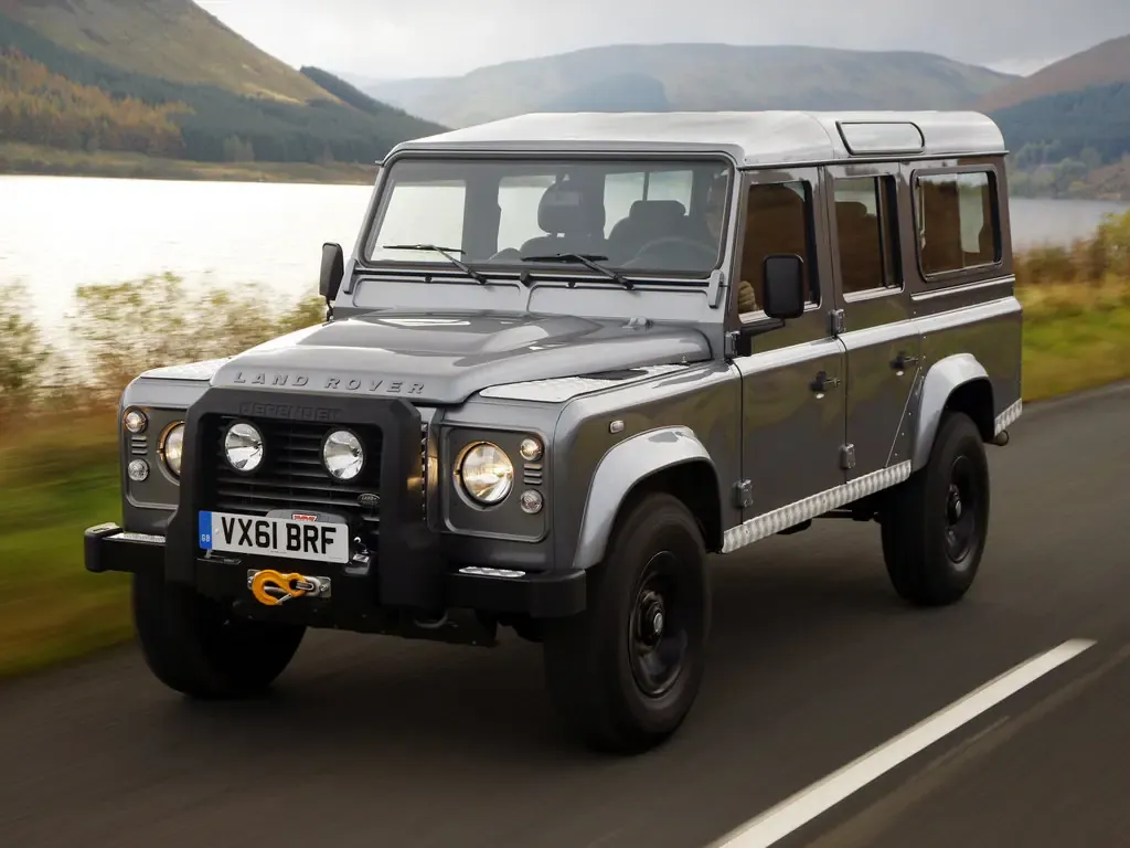 Land Rover Defender рестайлинг 2007, джип/suv 5 дв., 1 поколение, 110 (09.2007 - 01.2016)