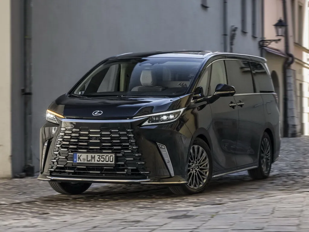 Lexus LM350h 2023, минивэн, 2 поколение (04.2023 - н.в.)