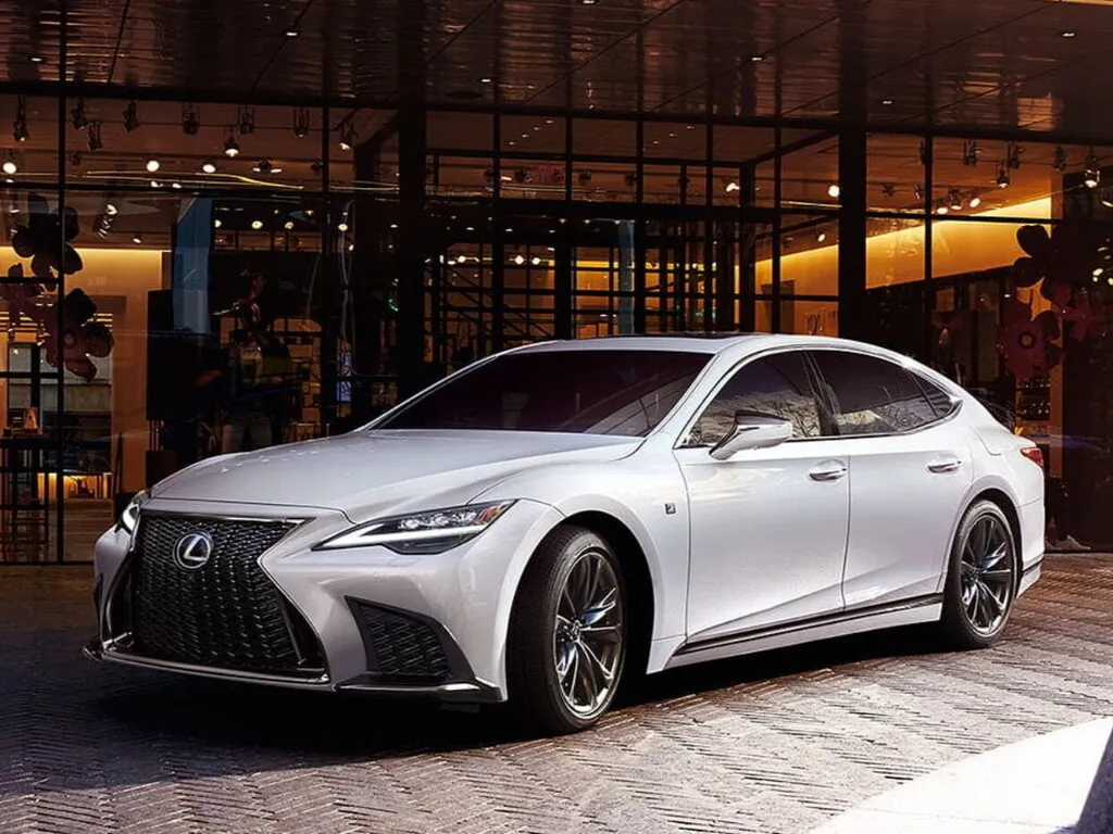 Lexus LS350 рестайлинг 2020, седан, 5 поколение, XF50 (07.2020 - 12.2022)