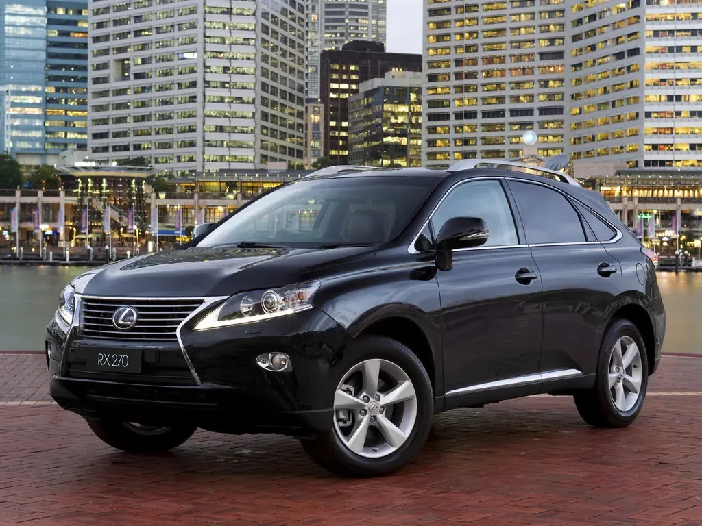 Lexus RX270 рестайлинг 2012, джип/suv 5 дв., 3 поколение, AL10 (03.2012 - 12.2015)