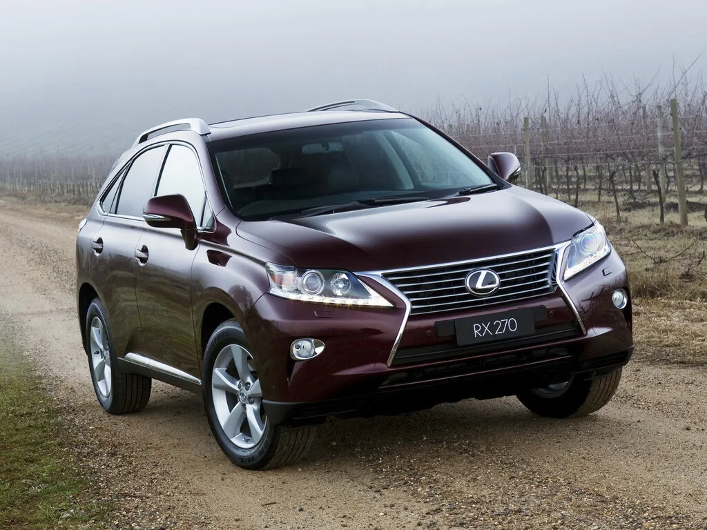 Lexus RX270 рестайлинг 2012, джип/suv 5 дв., 3 поколение, AL10 (03.2012 - 12.2015)