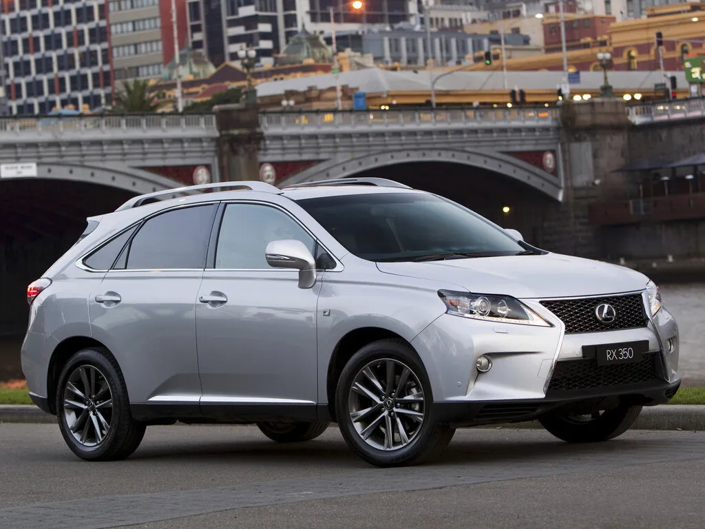 Lexus RX350 рестайлинг 2012, джип/suv 5 дв., 3 поколение, AL10 (04.2012 - 11.2015)