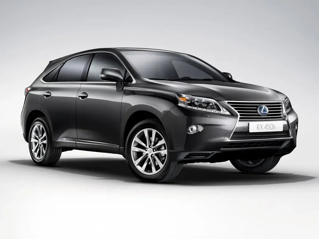 Lexus RX450h рестайлинг 2012, джип/suv 5 дв., 3 поколение, AL10 (03.2012 - 10.2015)