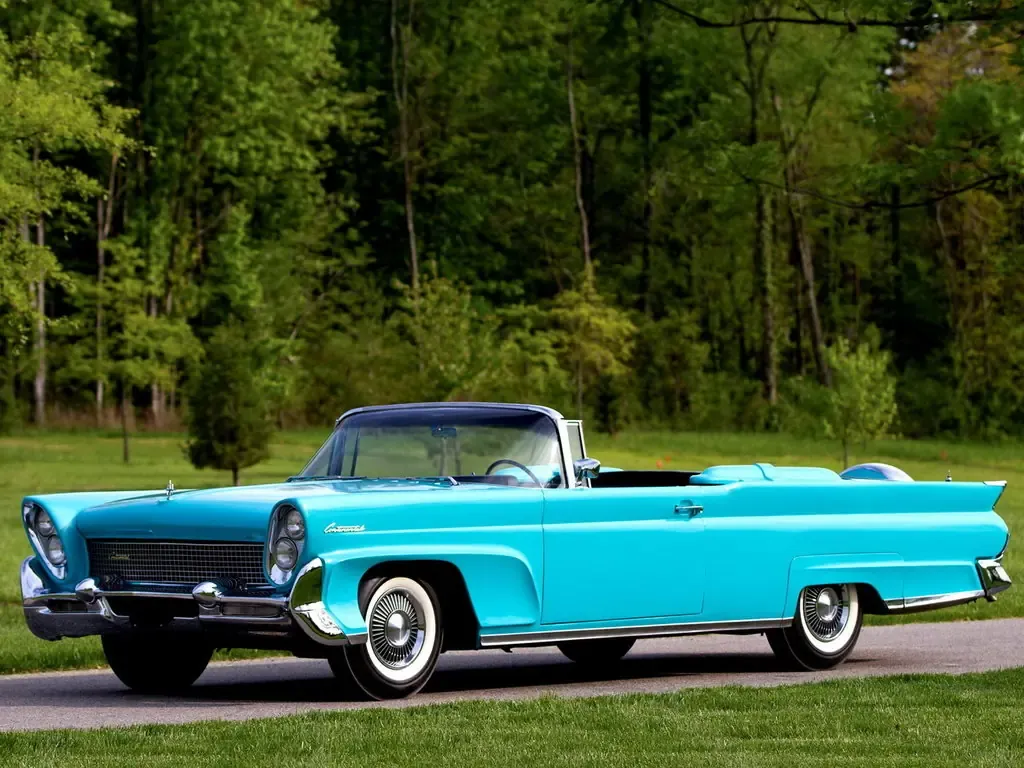 Lincoln Continental 1957, открытый кузов, 3 поколение, Mark III (12.1957 - 10.1958)