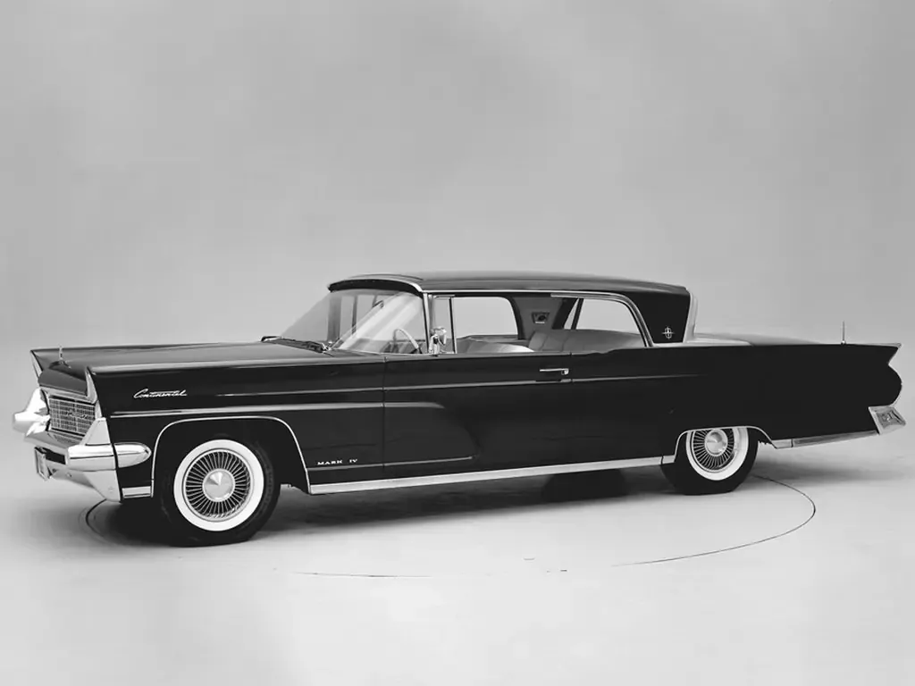 Lincoln Continental рестайлинг 1958, купе, 3 поколение, Mark IV (11.1958 - 10.1959)