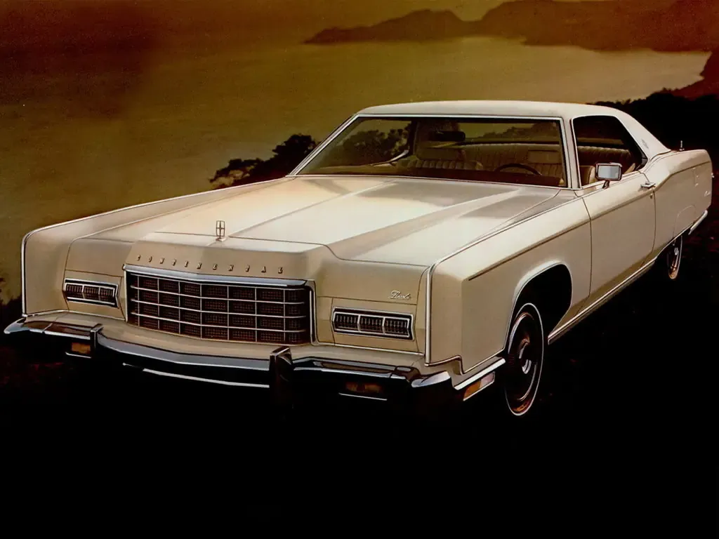 Lincoln Continental рестайлинг 1972, купе, 5 поколение (09.1972 - 08.1973)