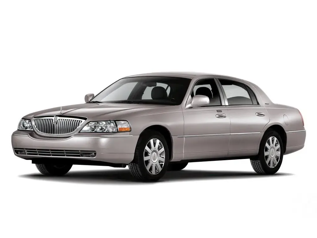 Lincoln Town Car рестайлинг 2002, седан, 3 поколение, FN145 (10.2002 - 08.2011)