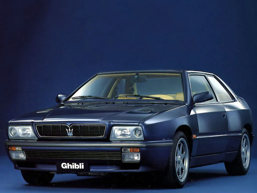 Maserati Ghibli 1992, купе, 2 поколение, AM336 (04.1992 - 01.1994)