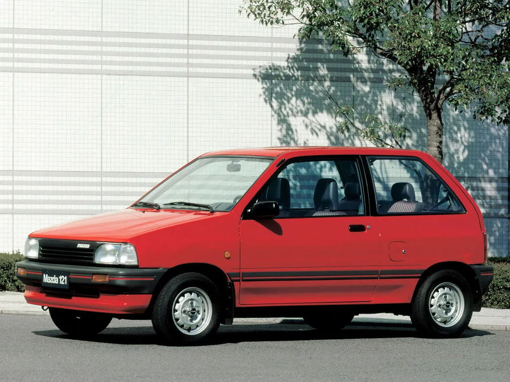 Mazda 121 1987, хэтчбек 3 дв., 1 поколение, DA (03.1987 - 09.1991)