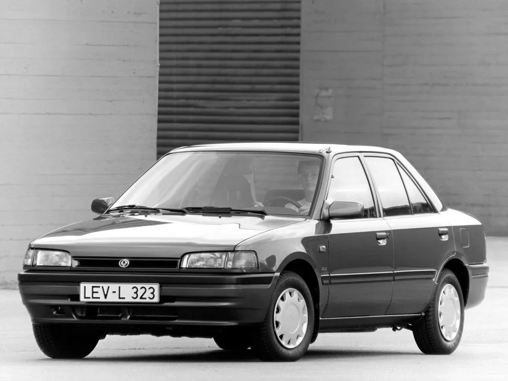 Mazda 323 1989, седан, 4 поколение, BG (09.1989 - 08.1994)