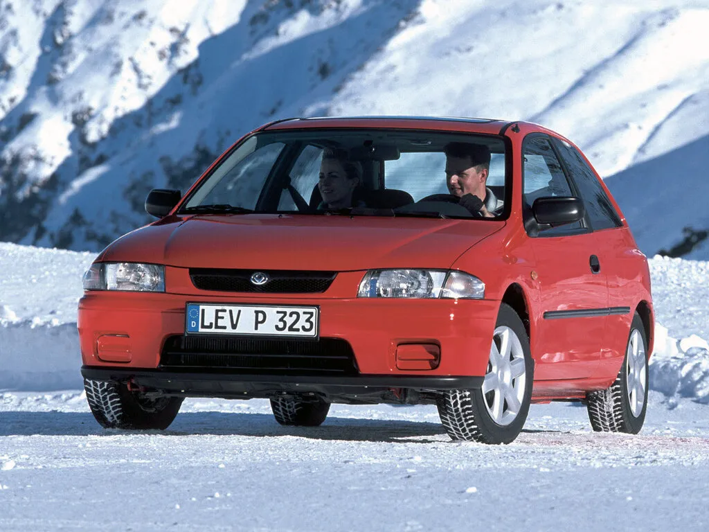 Mazda 323 рестайлинг 1996, хэтчбек 3 дв., 5 поколение, BA (10.1996 - 08.1998)