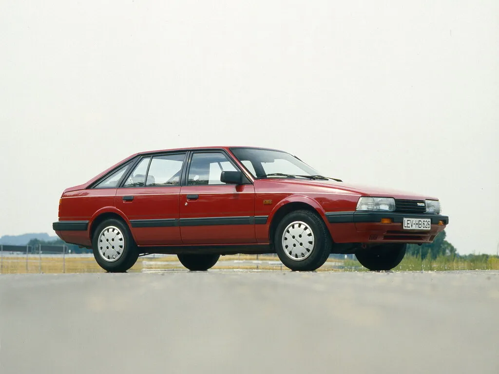 Mazda 626 рестайлинг 1985, лифтбек, 2 поколение, GC (05.1985 - 03.1987)