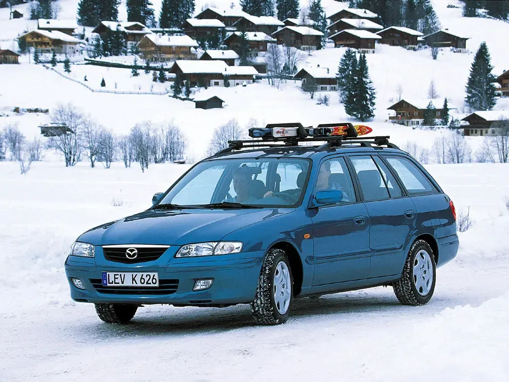 Mazda 626 рестайлинг 1999, универсал, 5 поколение, GW (12.1999 - 09.2002)