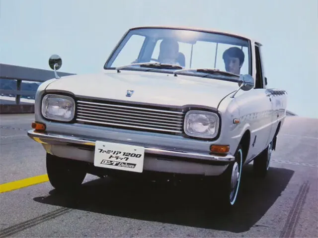 Mazda Familia 1967, пикап, 2 поколение (11.1967 - 04.1970)
