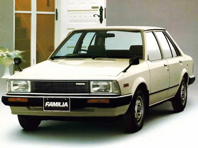 Mazda Familia 1980, седан, 5 поколение, BD (09.1980 - 12.1982)