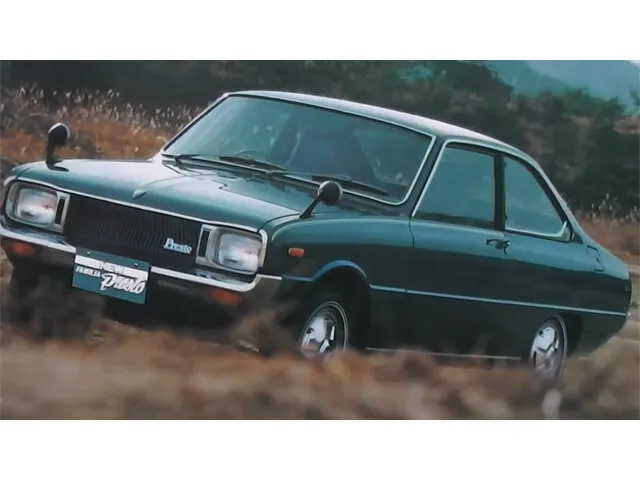 Mazda Familia 2-й рестайлинг 1972, купе, 2 поколение (02.1972 - 09.1973)