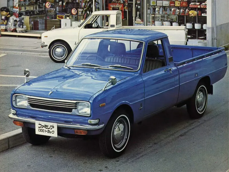 Mazda Familia 3-й рестайлинг 1973, пикап, 2 поколение (09.1973 - 04.1980)