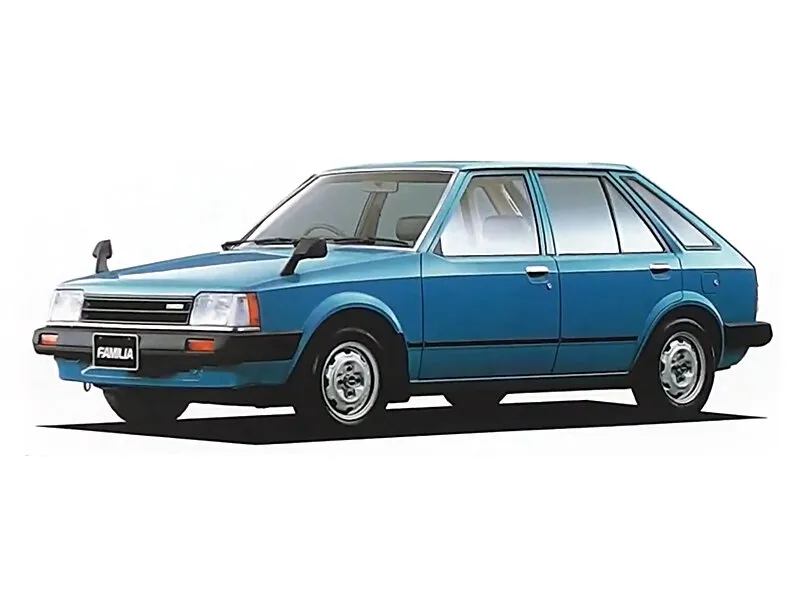 Mazda Familia рестайлинг 1983, хэтчбек 5 дв., 5 поколение, BD (01.1983 - 01.1985)