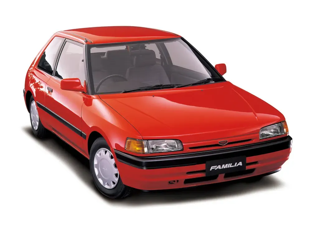 Mazda Familia рестайлинг 1991, хэтчбек 3 дв., 7 поколение, BG (01.1991 - 09.1996)