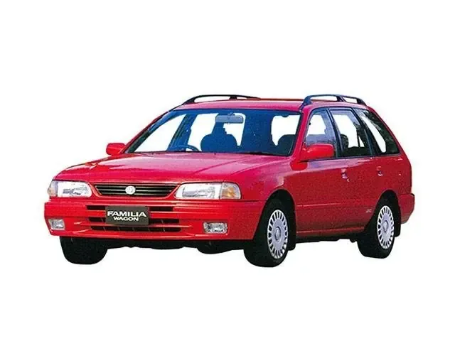 Mazda Familia рестайлинг 1996, универсал, 8 поколение, Y10 (06.1996 - 05.1999)