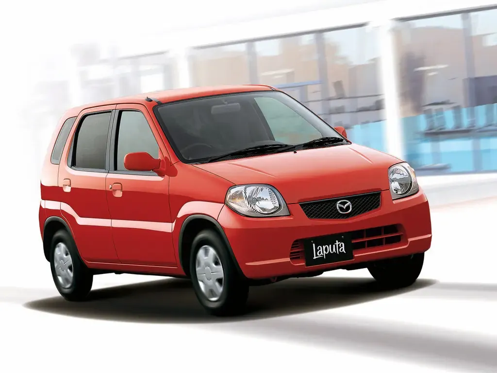 Mazda Laputa рестайлинг 2000, хэтчбек 5 дв., 1 поколение, HP (10.2000 - 01.2006)