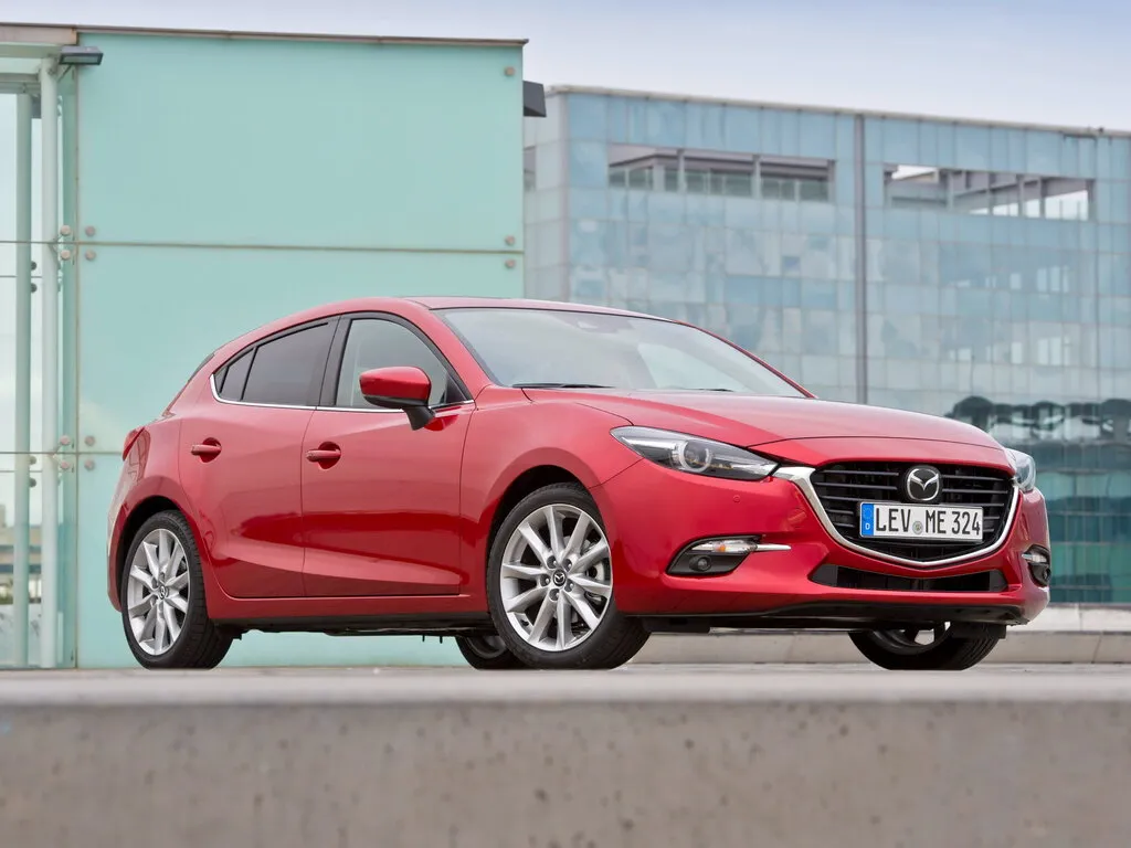 Mazda Mazda3 рестайлинг 2016, хэтчбек 5 дв., 3 поколение, BM (08.2016 - 05.2019)