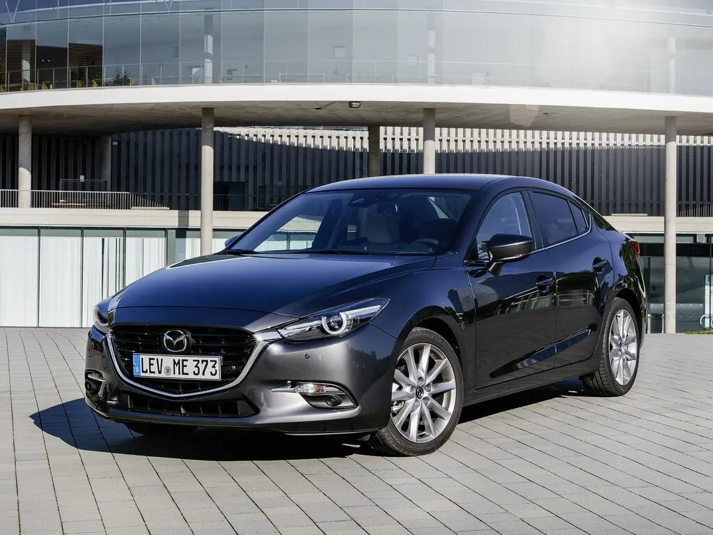 Mazda Mazda3 рестайлинг 2016, седан, 3 поколение, BM (08.2016 - 02.2019)