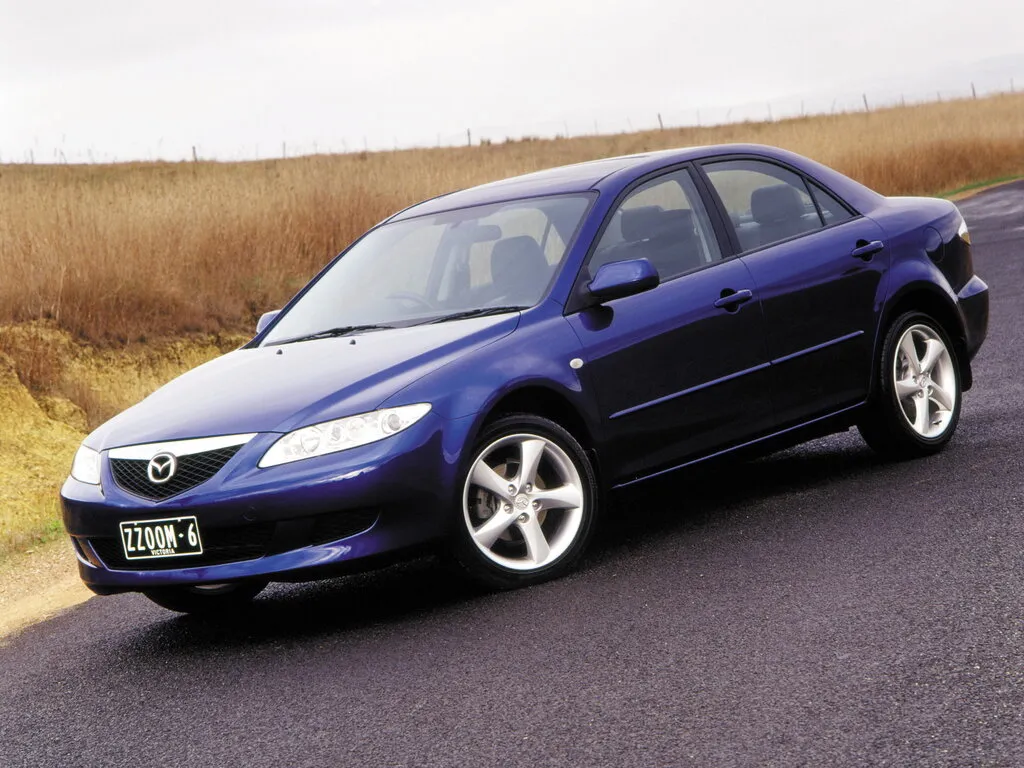 Mazda Mazda6 2002, седан, 1 поколение, GG (02.2002 - 06.2005)