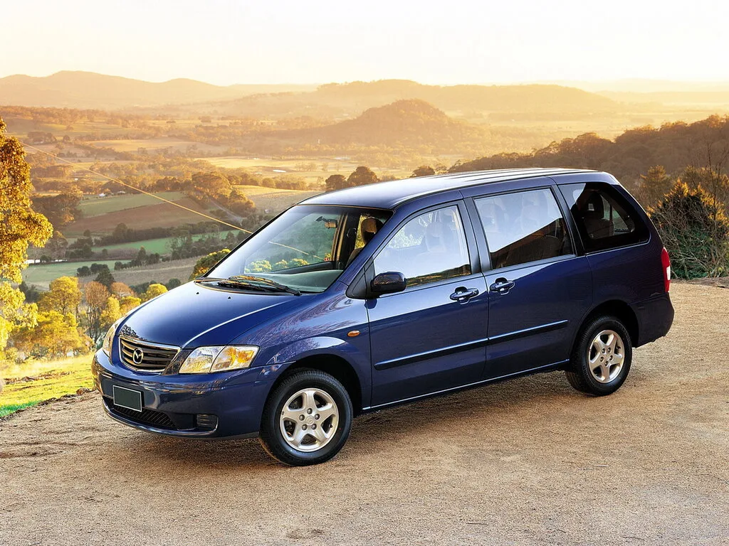Mazda MPV 1999, минивэн, 2 поколение, LW (06.1999 - 03.2002)