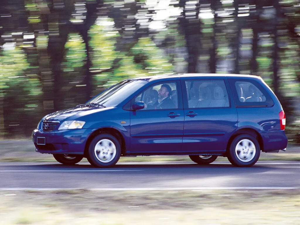 Mazda MPV 1999, минивэн, 2 поколение, LW (06.1999 - 03.2002)