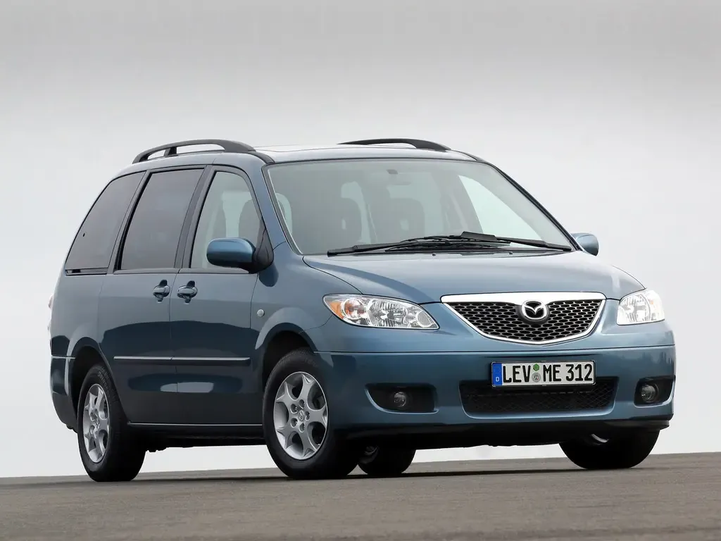 Mazda MPV 2-й рестайлинг 2002, минивэн, 2 поколение, LW (04.2002 - 09.2006)