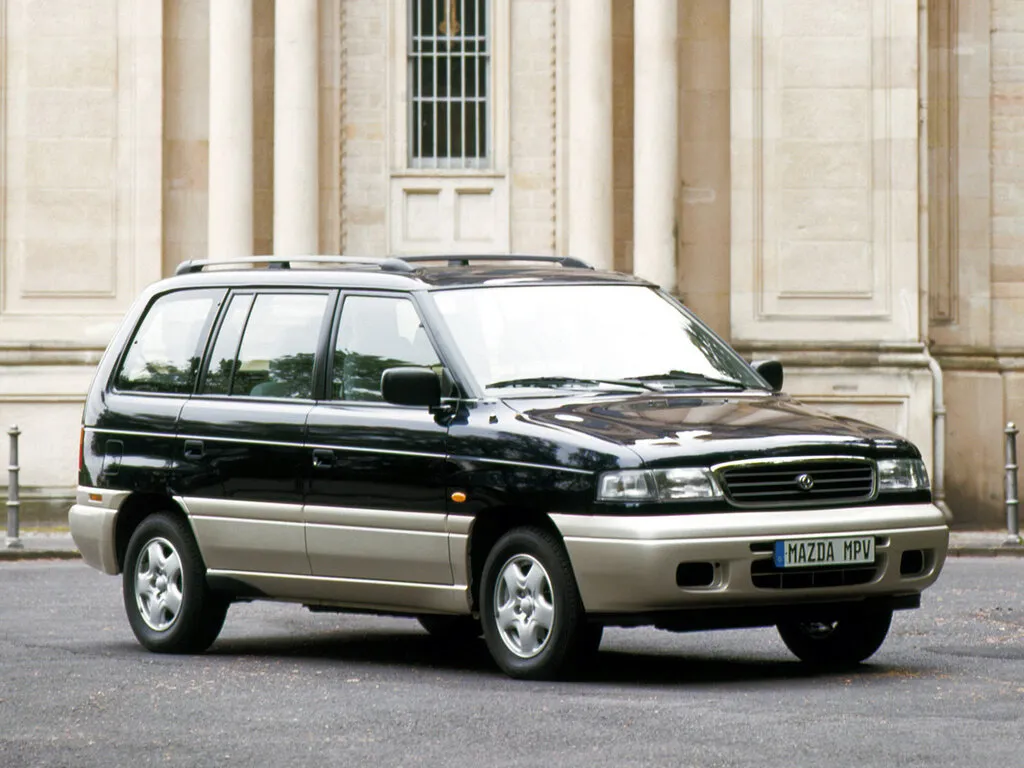 Mazda MPV рестайлинг 1995, минивэн, 1 поколение, LV (10.1995 - 10.1999)