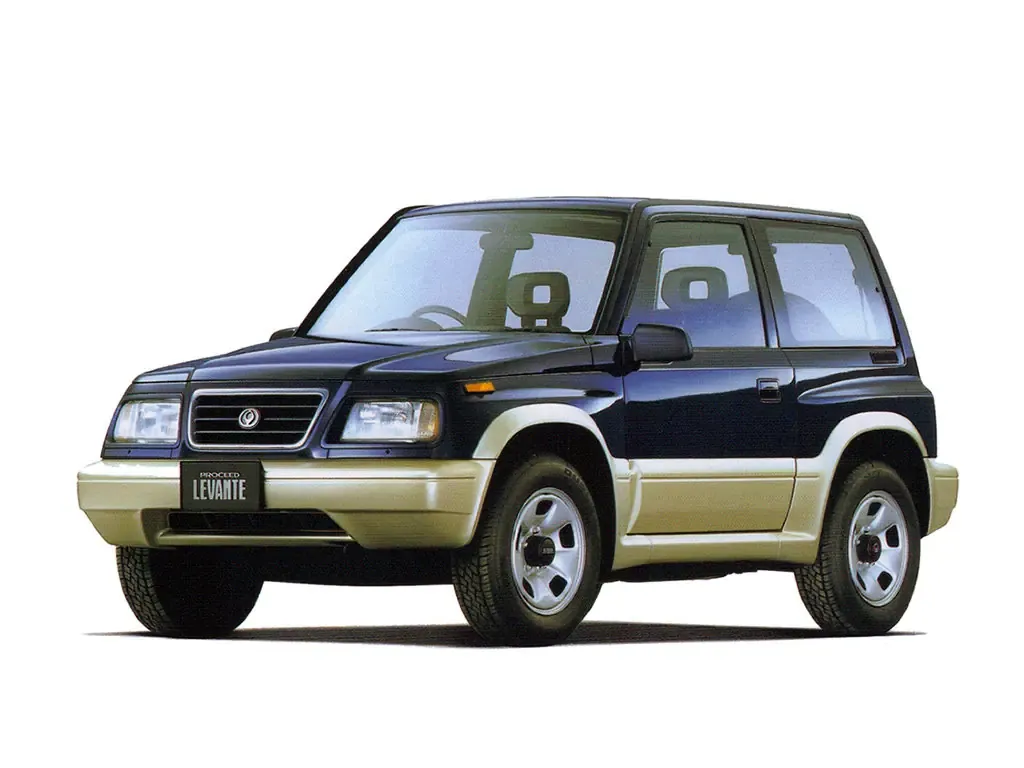 Mazda Proceed Levante 1995, джип/suv 3 дв., 1 поколение (02.1995 - 10.1997)