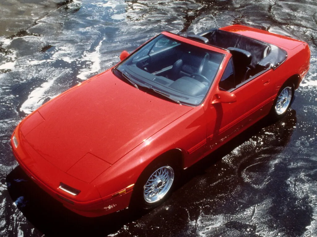 Mazda RX-7 рестайлинг 1989, открытый кузов, 2 поколение, FC (04.1989 - 11.1991)