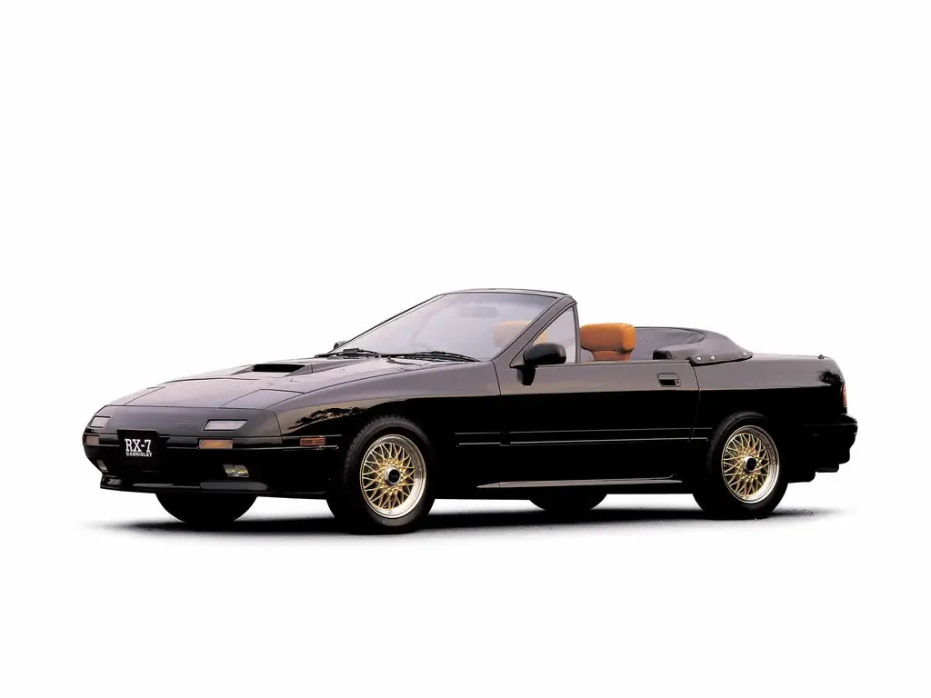 Mazda Savanna RX-7 рестайлинг 1989, открытый кузов, 2 поколение, FC3C (04.1989 - 11.1991)