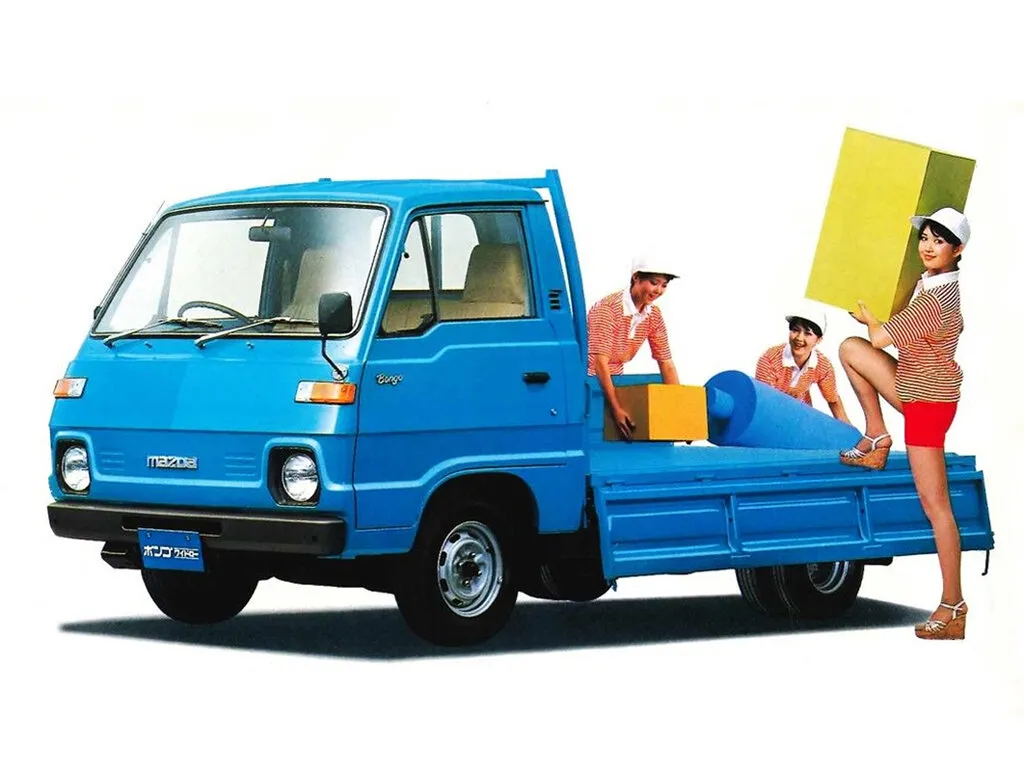 Mazda Bongo 1977, бортовой грузовик, 2 поколение, BA1 (09.1977 - 12.1980)