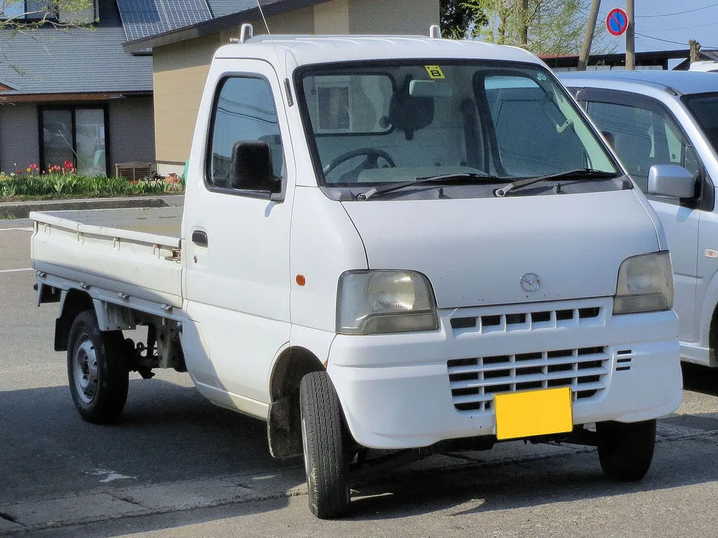 Mazda Scrum 1999, бортовой грузовик, 3 поколение (01.1999 - 04.2002)