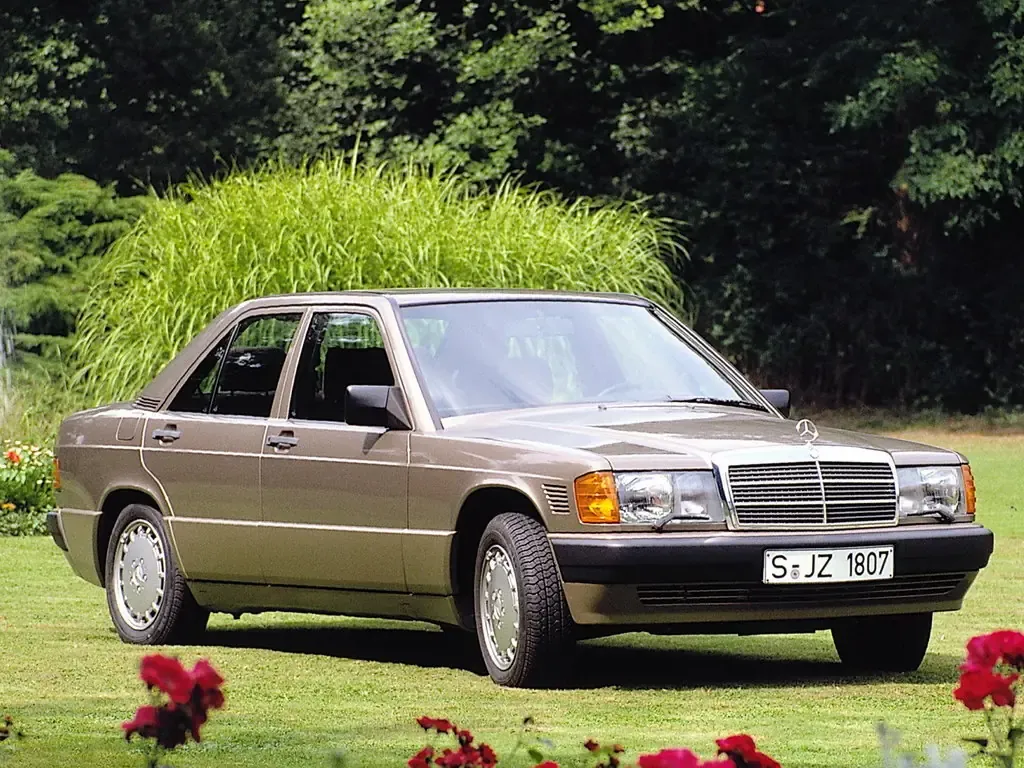 Mercedes-Benz 190 рестайлинг 1988, седан, 1 поколение, W201 (09.1988 - 08.1993)