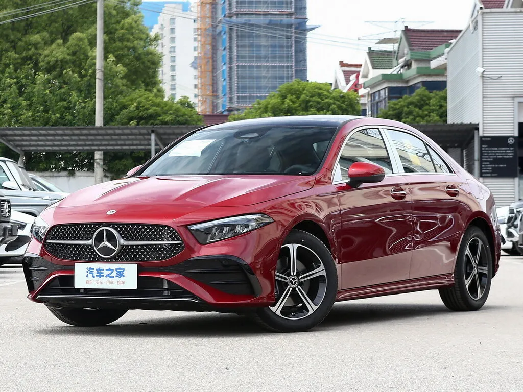 Mercedes-Benz A-Class рестайлинг 2022, седан, 4 поколение, Z177 (10.2022 - н.в.)